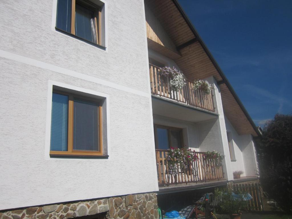Balkón nebo terasa v ubytování Apartman Aneta