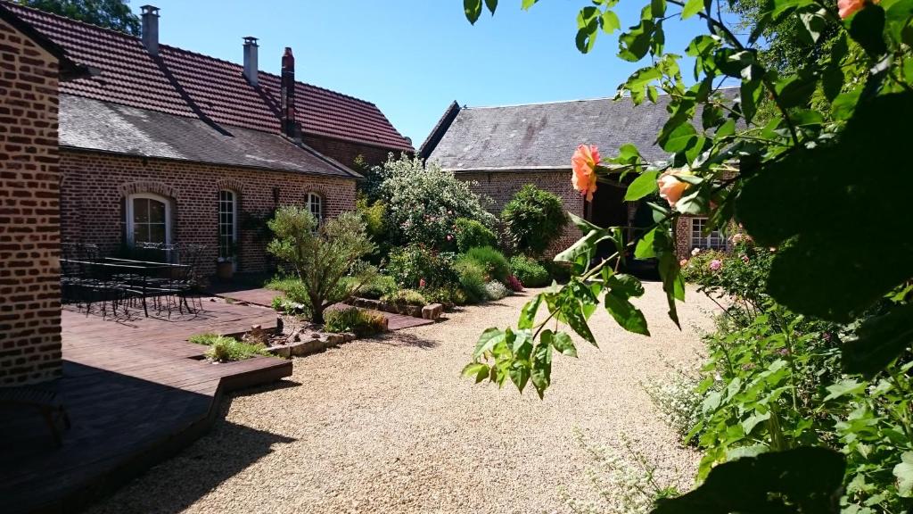 Zahrada ubytování La Ferme Oasis