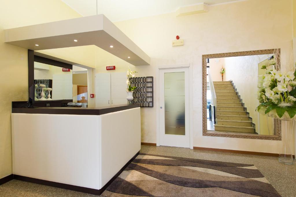 Vstupní hala nebo recepce v ubytování Hotel Galassia