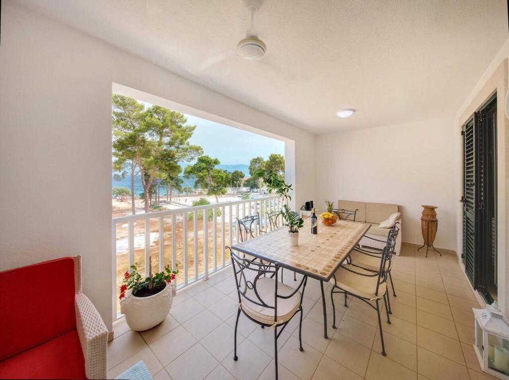 Balkón nebo terasa v ubytování Apartment Sveti Ivan