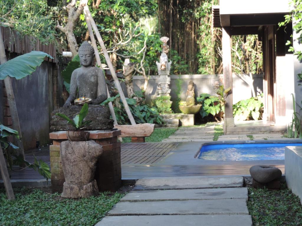 Zahrada ubytování Kencana Ubud by Mahaputra