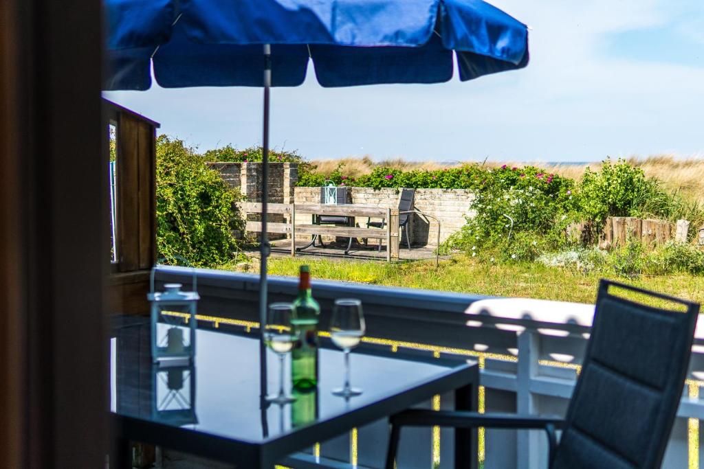 Balkón nebo terasa v ubytování Haus Windhook