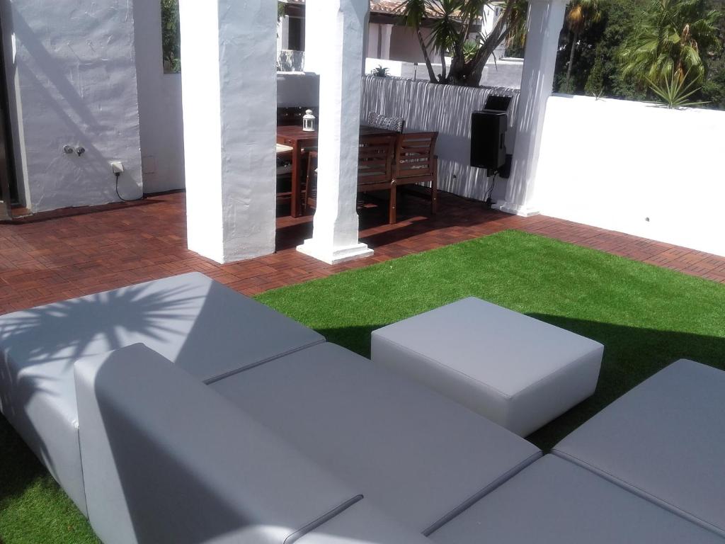 Posezení v ubytování Marbella Golden Beach, Luxury Beach Penthouse