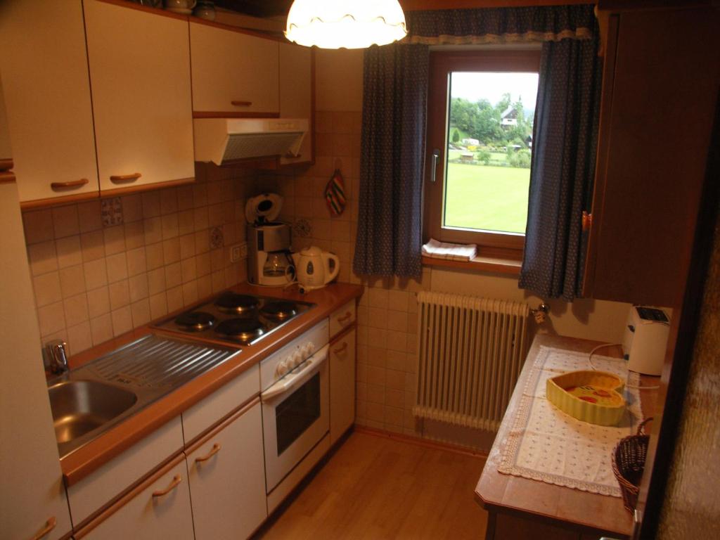 Kuchyňa alebo kuchynka v ubytovaní Ferienwohnung Peter Egger