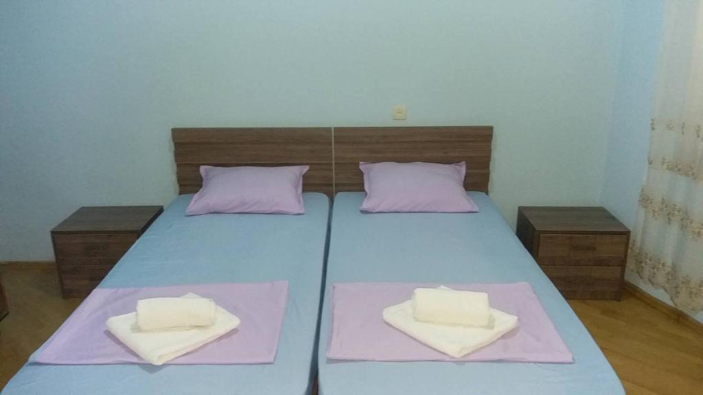 Postel nebo postele na pokoji v ubytování Guesthouse Fatima