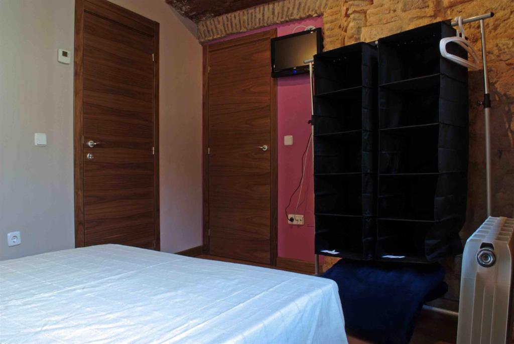 Postel nebo postele na pokoji v ubytování Hosteria Natura Plaza