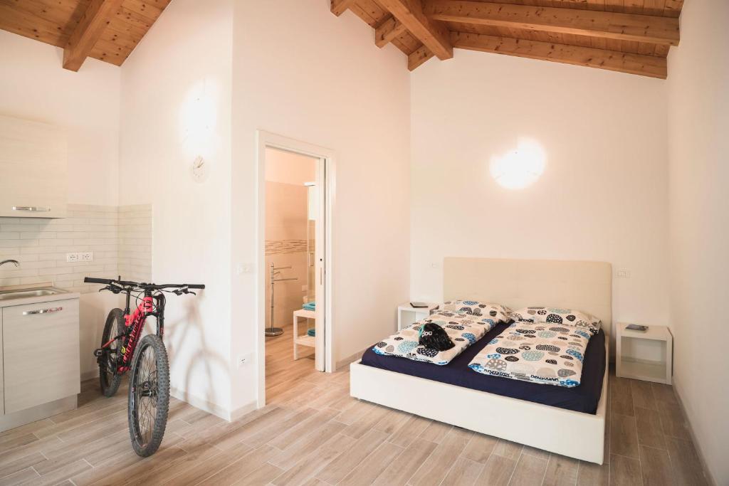 Agriturismo Sarca House - Estudio Con Vistas Al Jardín