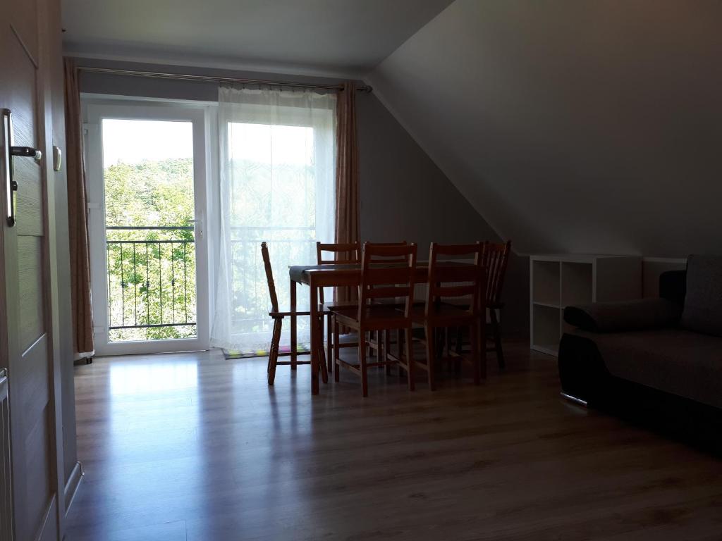 Posedenie v ubytovaní Apartamenty Otylka