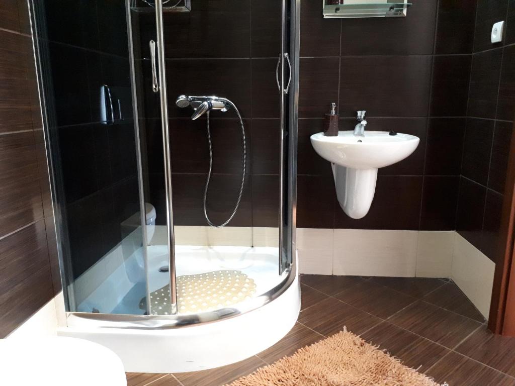 Kúpeľňa v ubytovaní Apartamenty Otylka