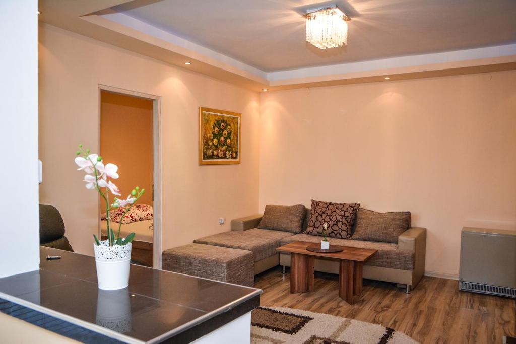 Posezení v ubytování Apartment Ruža