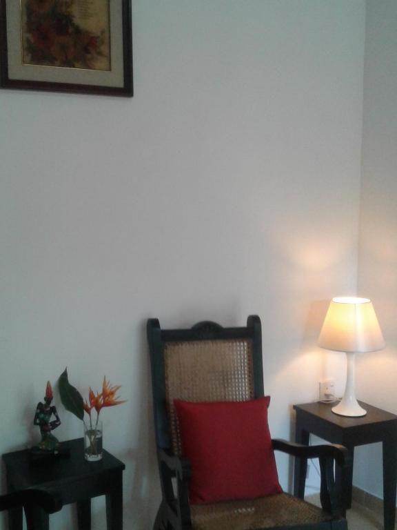 Posezení v ubytování Anusha Apartment 15 Homestay