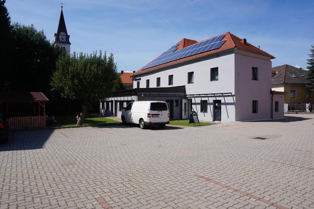 Budova, v ktorej sa ubytovanie bed & breakfast nachádza