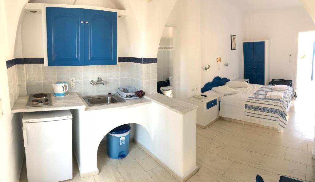 Voodi või voodid majutusasutuse Dioskouri Art Villas toas