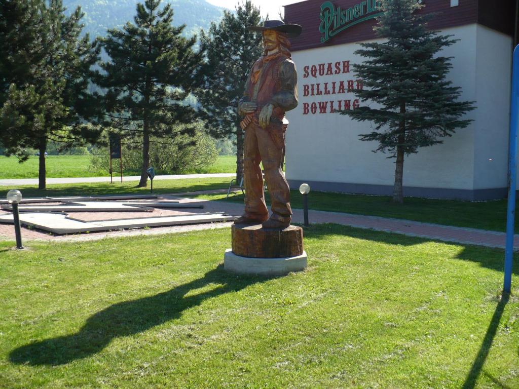 Zahrada ubytování Motel Ranč