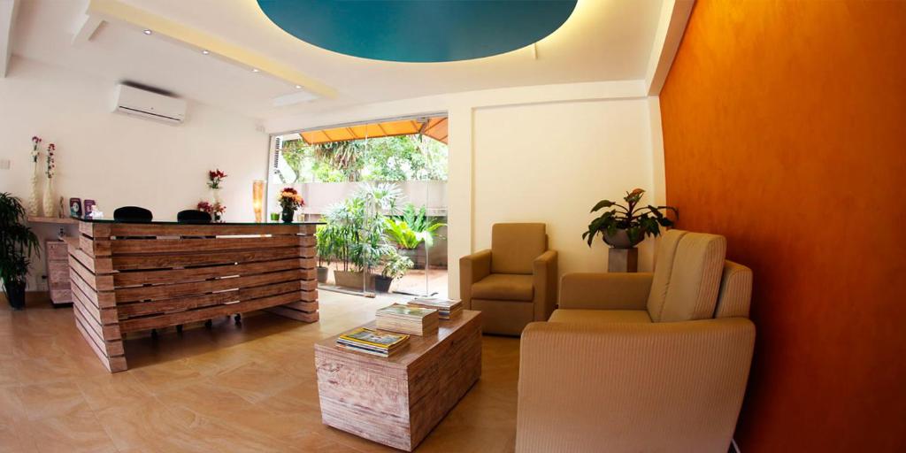 Posezení v ubytování Hotel Shanelo