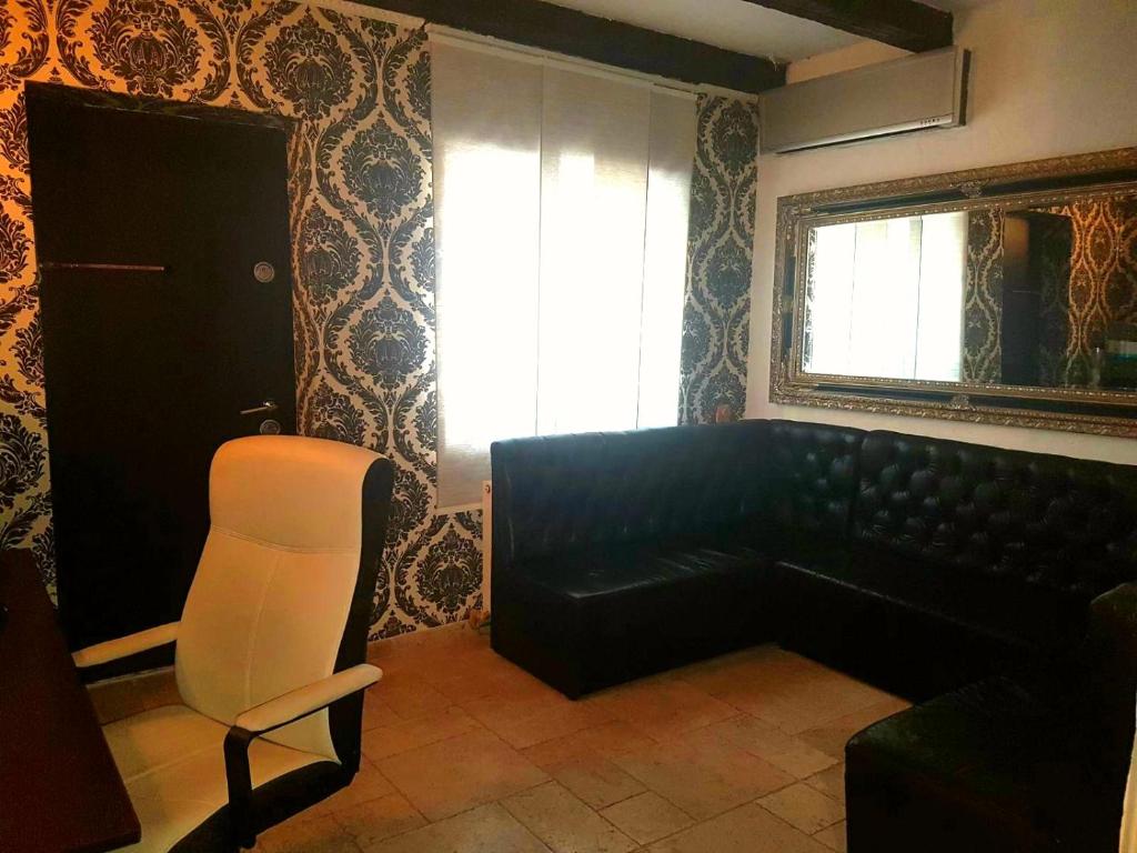 Posezení v ubytování Mpoint Motel