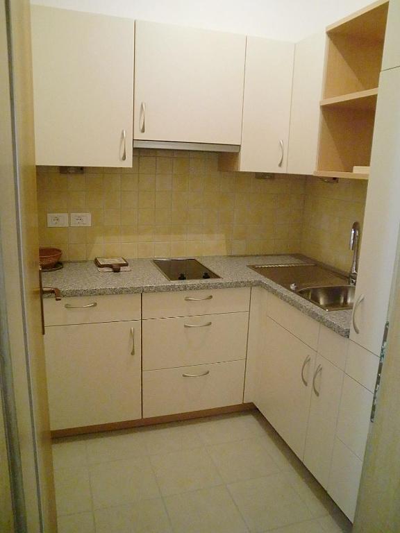 Kuchyň nebo kuchyňský kout v ubytování Garni Sonnleiten