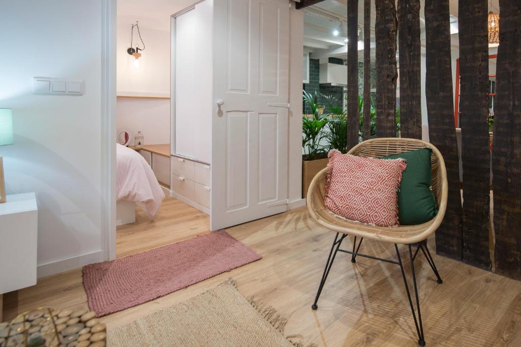 Posezení v ubytování Apartamento Luscofusco