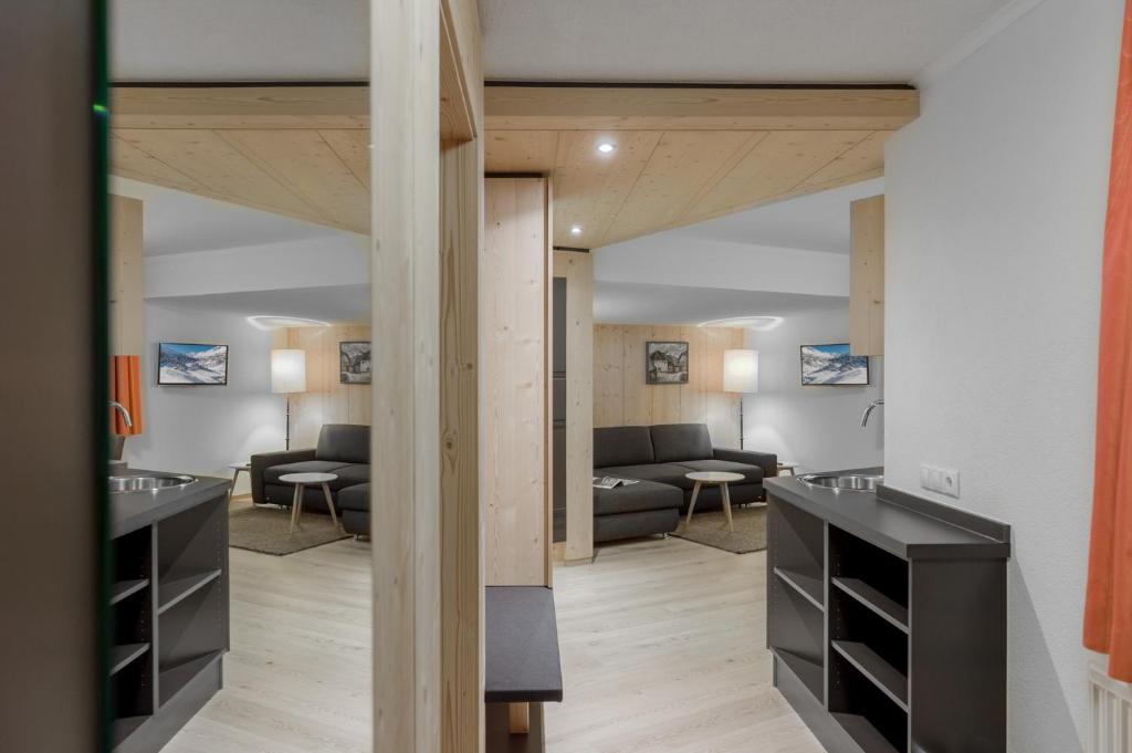 Posezení v ubytování Hotel Garni Pirchhütt
