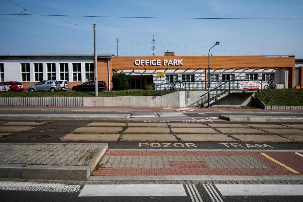 Budova, kde se penzion nachází