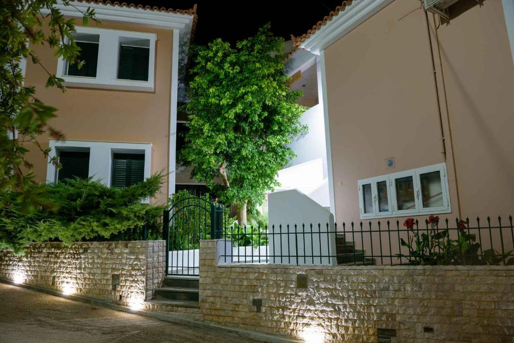 Budynek, w którym mieści się apartament