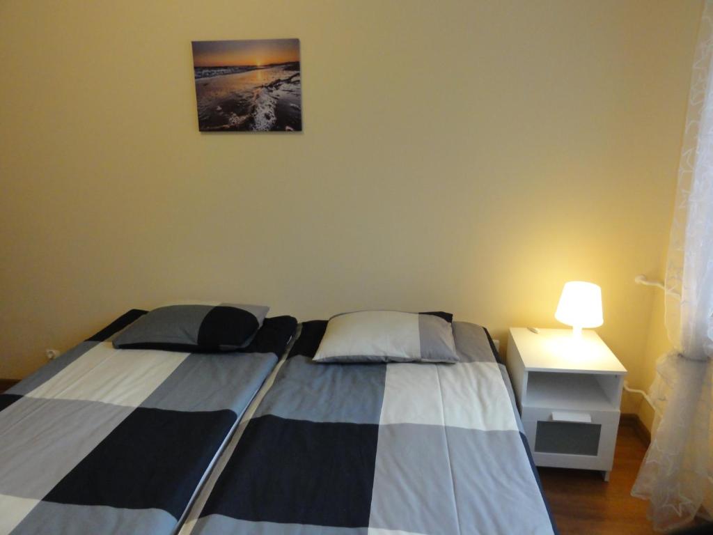 Posteľ alebo postele v izbe v ubytovaní Apartement Basti