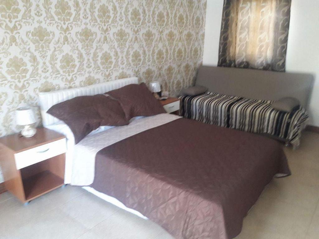 Postel nebo postele na pokoji v ubytování SEAVIEW Marsascala Apartment