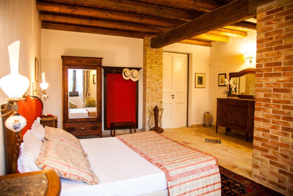 Postel nebo postele na pokoji v ubytování Casa Go'El