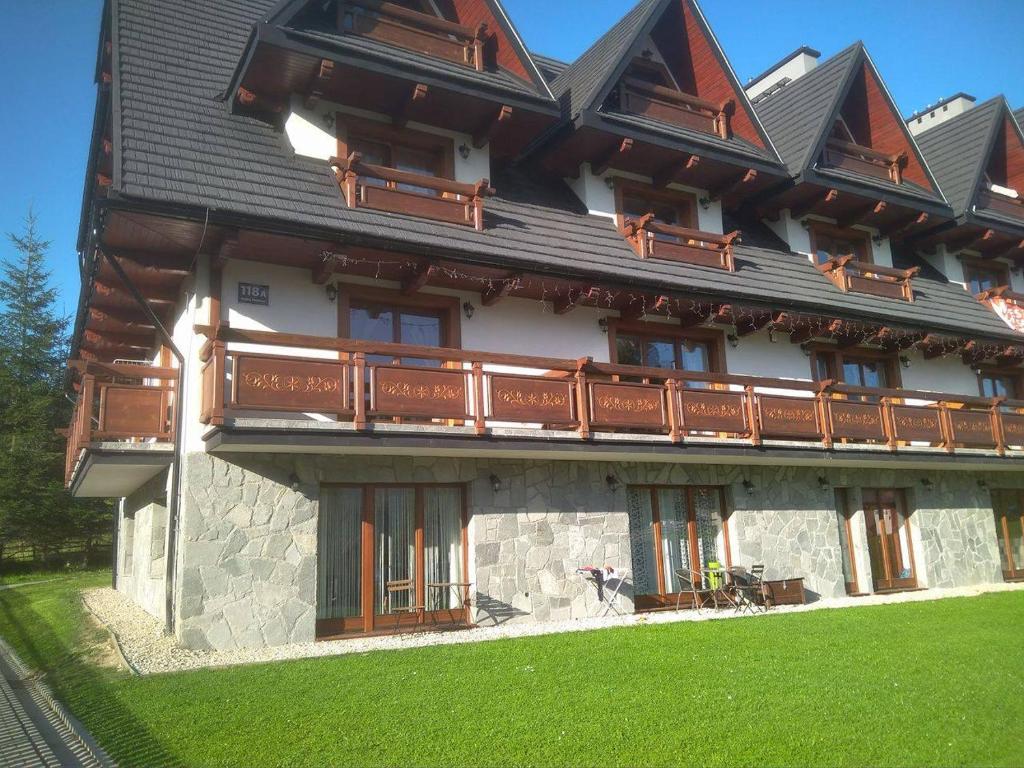 Budova, v ktorej sa apartmán nachádza