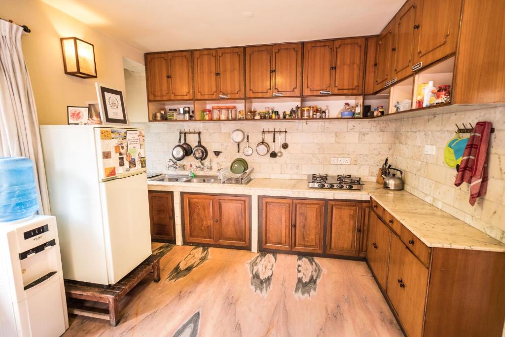 Cucina o angolo cottura di Swayambhu View Guest House