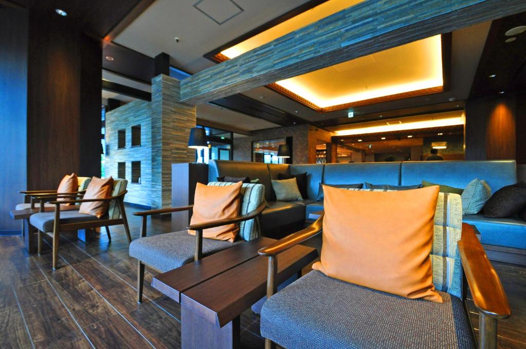 Istumisnurk majutusasutuses Hachimantai Mountain Hotel & Spa