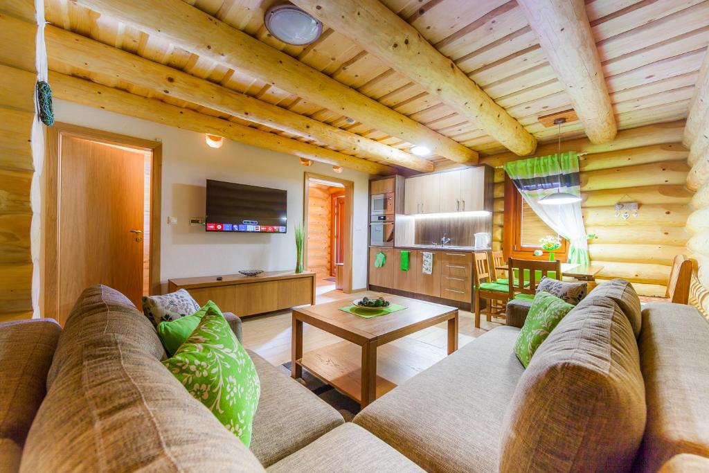 Posezení v ubytování Relax Apartmany