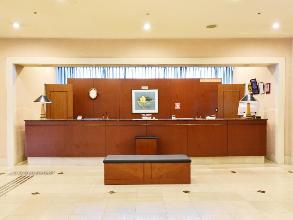Vstupní hala nebo recepce v ubytování Hotel Crown Palais Chiryu