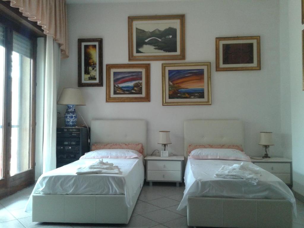 Postel nebo postele na pokoji v ubytování B&B Tra i mari del Salento