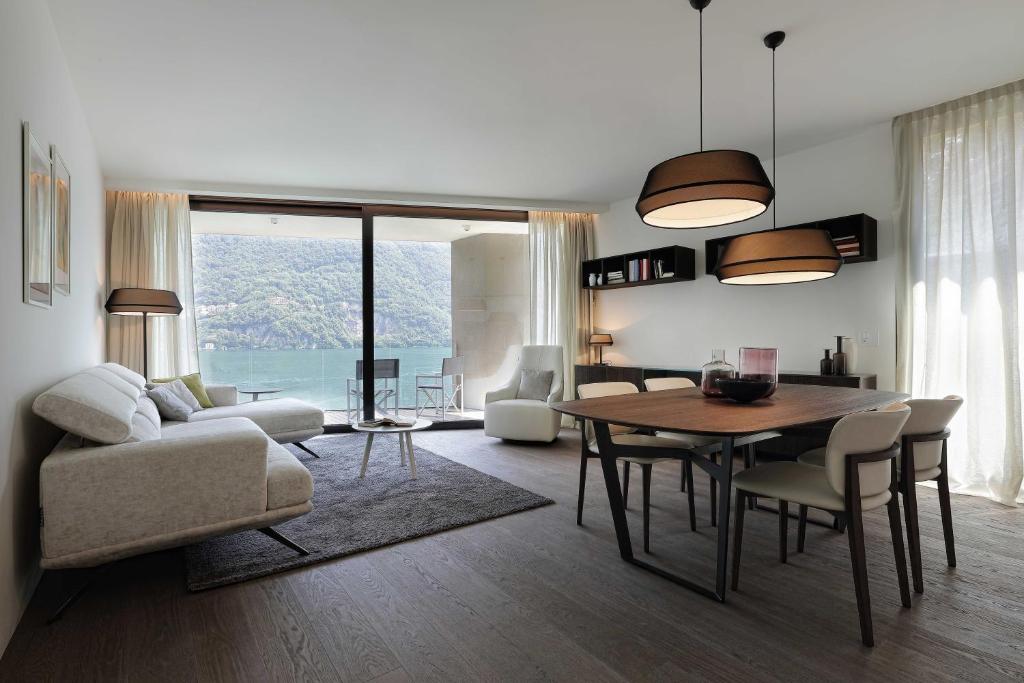 Posezení v ubytování Laglio Como Lake Resort