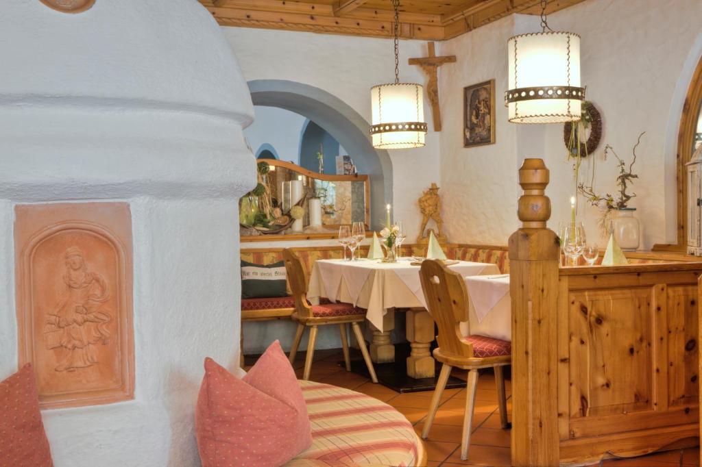 Restaurace v ubytování Bergsporthotel Antonie
