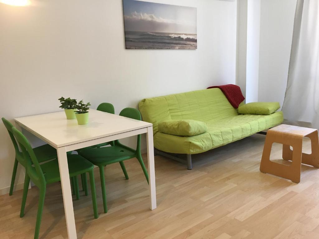 Posedenie v ubytovaní Apartaments Muntaner I