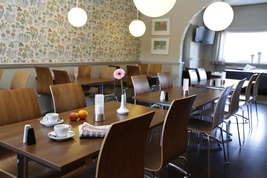 Posezení v ubytování Stora Hotellet Markaryd