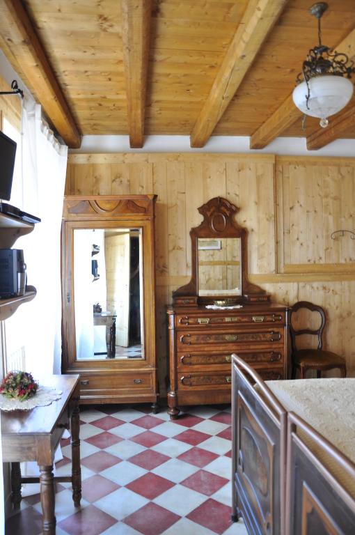 TV a/nebo společenská místnost v ubytování B&B Aquarelle