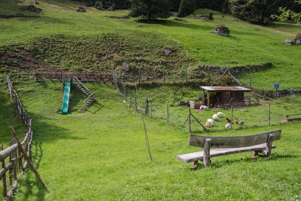 Zahrada ubytování Albergo al Fontanin