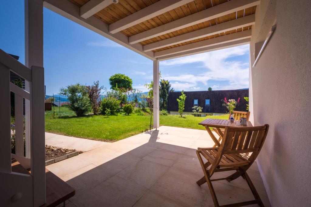 Zahrada ubytování B+B Passifleur