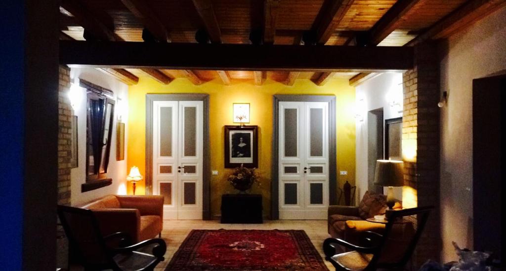Posezení v ubytování Casa Go'El
