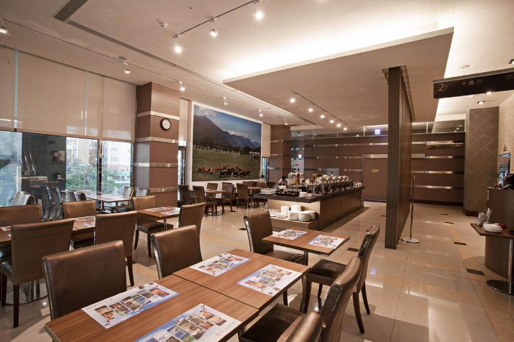 Restaurace v ubytování Taisugar Hotel Taipei
