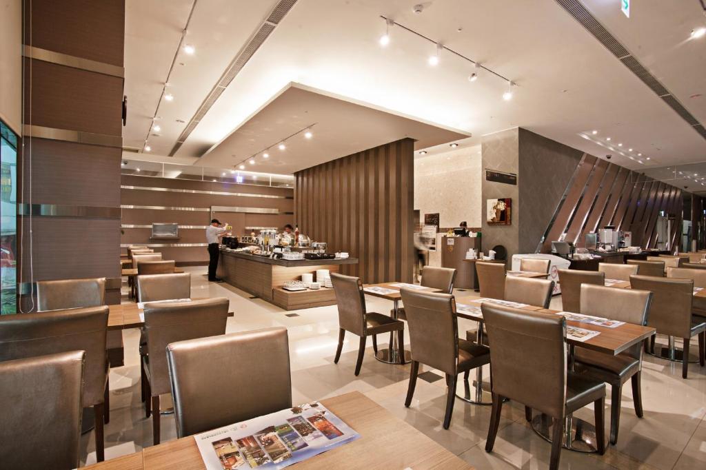 Restaurace v ubytování Taisugar Hotel Taipei