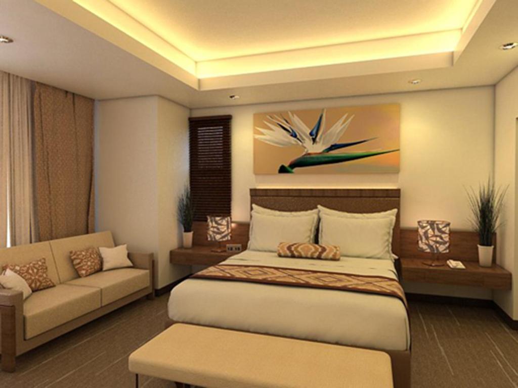 Posezení v ubytování Maayo Hotel