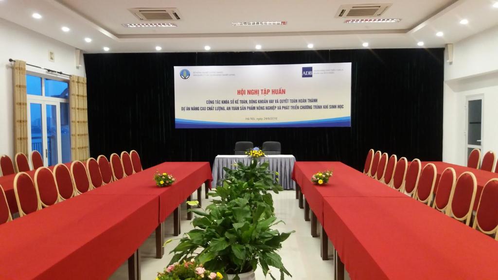 Konferenční prostory v ubytování Khách sạn Công Đoàn Quảng Bá