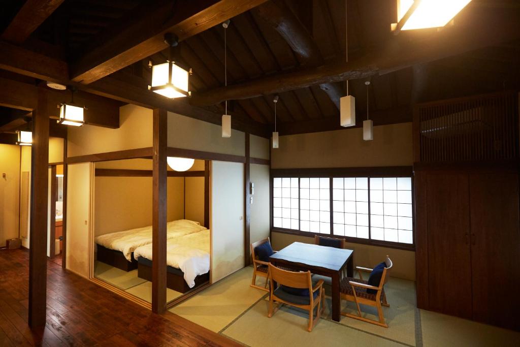 くつかけステイ 中軽井沢にあるベッド