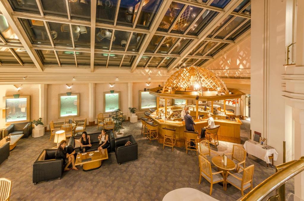 Posezení v ubytování Hotel Metropole Interlaken