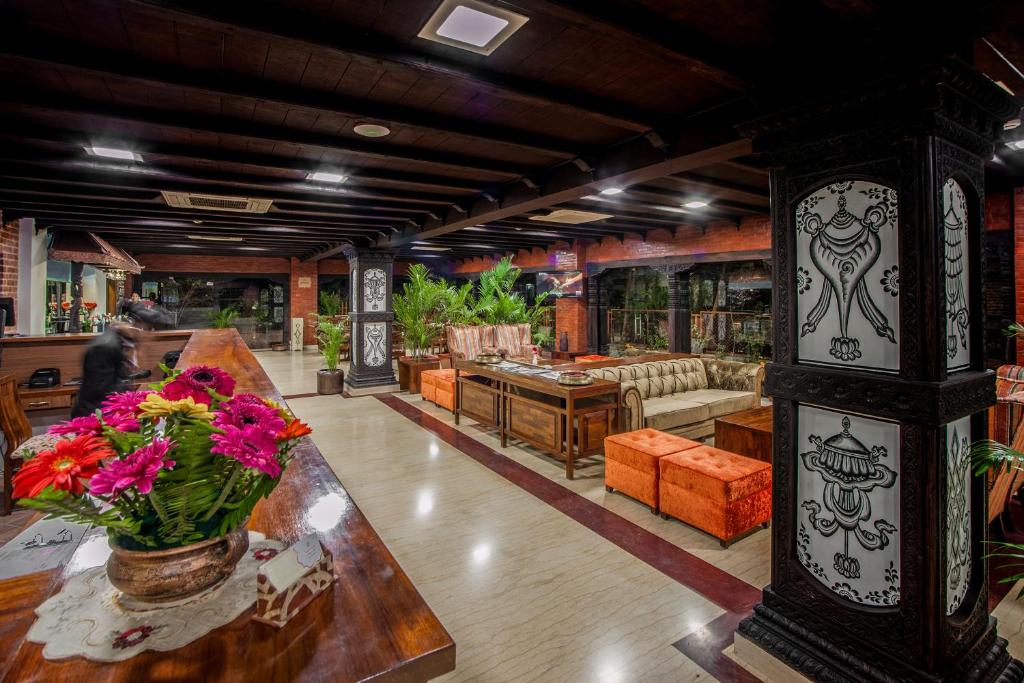Posezení v ubytování Traditional Comfort Boutique Hotel