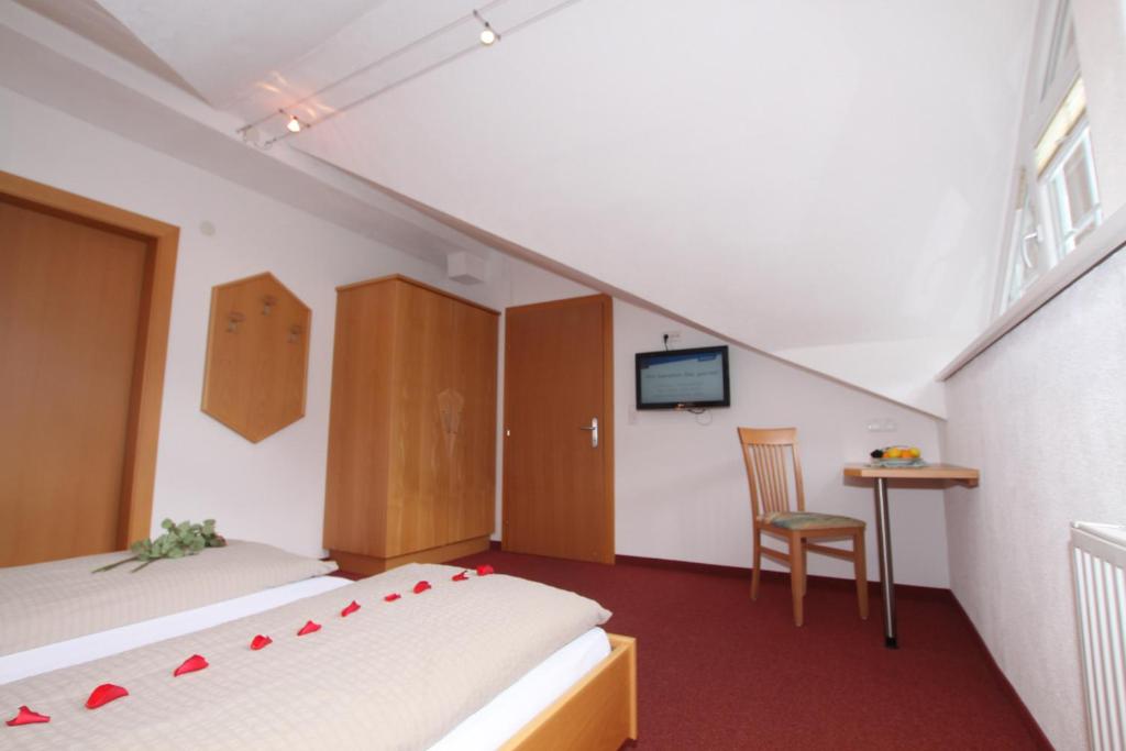 Postel nebo postele na pokoji v ubytování Apart Rustica